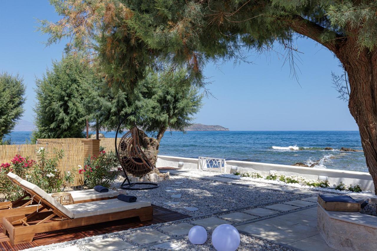 Villa Seashell -Wonderful Newly Renovated Villa On The Beach Galatás Exteriör bild